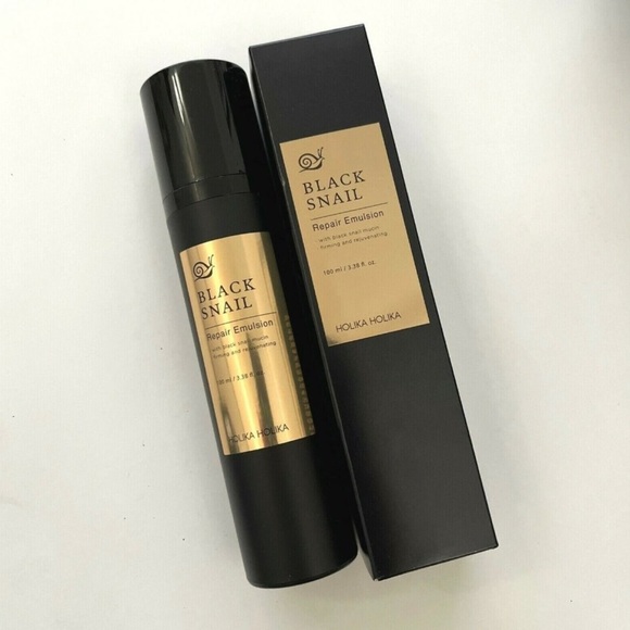 COPY - COPY - Bundle 2x New Korean Holika Holika Black Snail Repair Emulsion + … - Picture 4 of 5